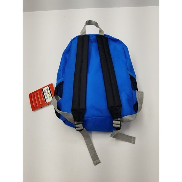 Backpack Youth Puppy Dog By Home Adjustable Straps Storage Carry Handle Blue A2 - Picture 7 of 10